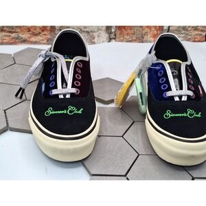 VANS Og Authentic‎ Lux SINNERS CLUB Mens Sz 8 Shoes Sneakers Vault $160 Velvet